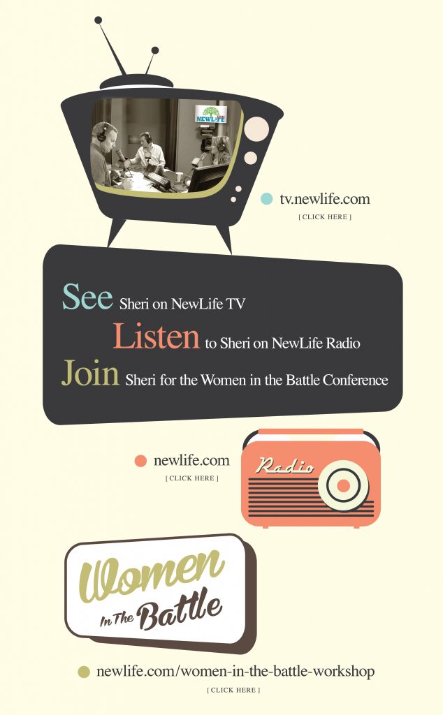 Watch, Listen and Join Sheri on NewLife TV, Radio and Workshop